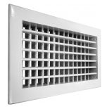2VA-150х100 решетка двухрядная алюминиевая
