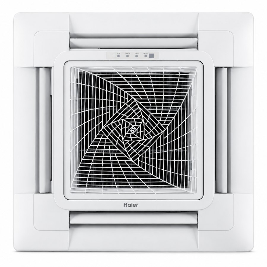 Кассетный внутренний блок Haier AB35S2SC2FA для мульти-сплит систем, панель PB-620KB