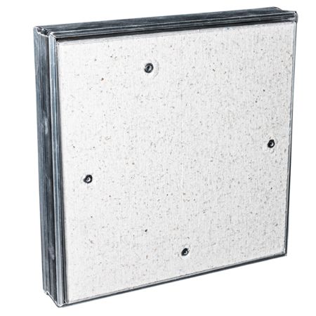 Люк ревизионный D Ceramo 600х300 скрытый монтаж съемный алюминий EVECS