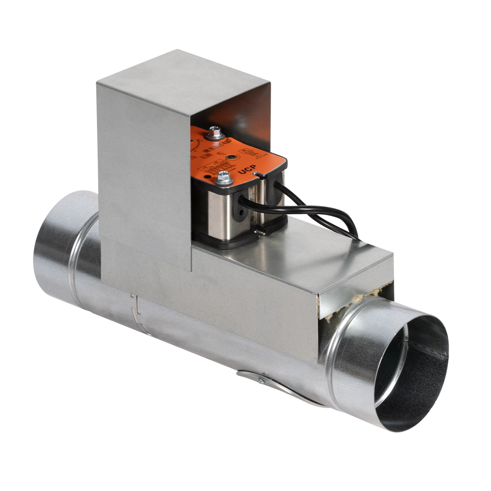 Клапан противопожарный SHUFT SHFDO-90-O-d400-EM230-0-0-0-0