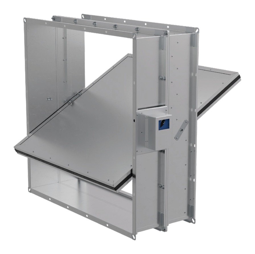 Клапан противопожарный ОЗ-90 800×700 Клапан противопожарный ОЗ-90 800×700