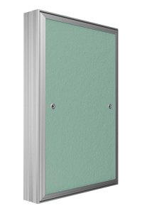Люк ревизионный D Ceramo Base 400х600 скрытый монтаж съемный алюминий EVECS