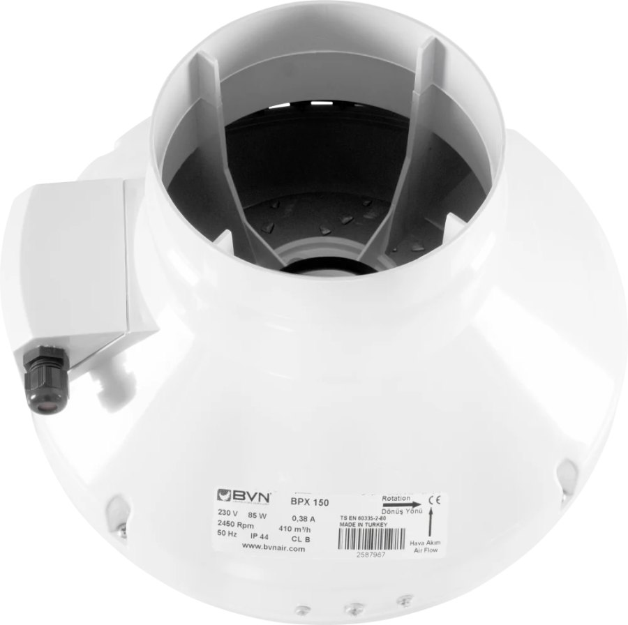 Компактный канальный вентилятор BPX EC 150