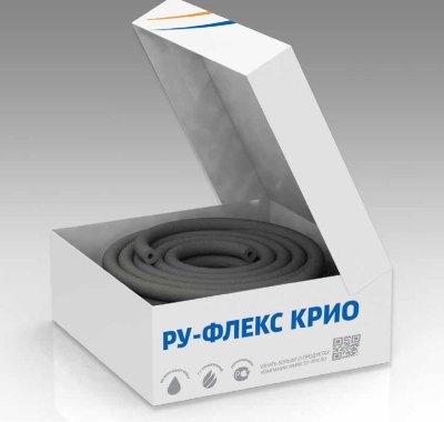 Трубка теплоизоляционная РУ-ФЛЕКС СТ КРИО 6×8 мм, 48 м