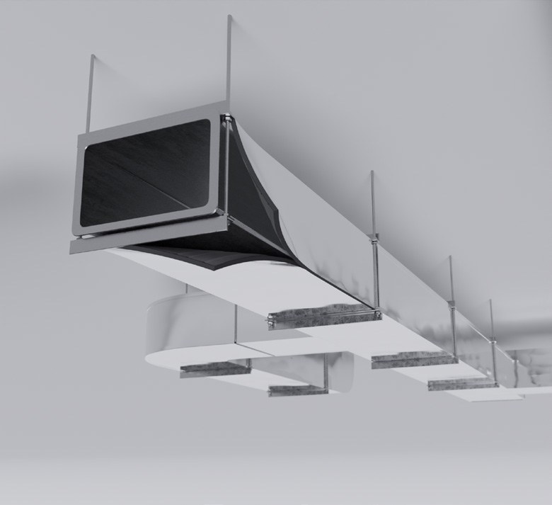 Рулон теплоизоляционный РУ-ФЛЕКС ВЕНТ-СК 13×1000 мм, 14 м