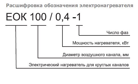 EOK-160-5.0-2ф электронагреватель — Схемы монтажа